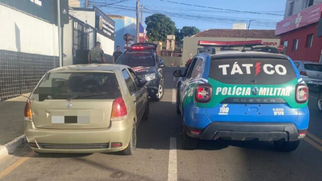 Equipe do Tático Operacional apreende veículo com restrição de apropriação indébita em Catalão