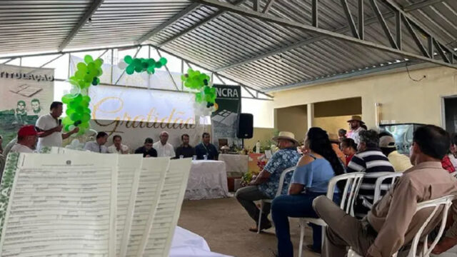 Incra assenta 36 famílias do MST que estavam acampadas em Pires do Rio