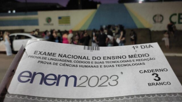 Primeiro dia de provas do Enem 2023 registra 28,1% de ausências em todo o Brasil; confira a aplicação da prova em Catalão e no estado de Goiás