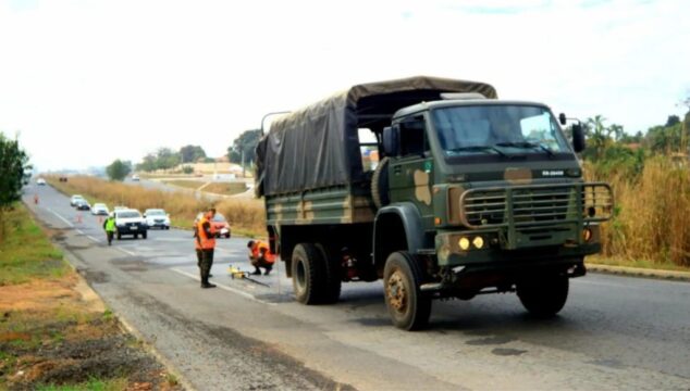 Exército inicia duplicação da GO-213, entre Morrinhos e Caldas Novas