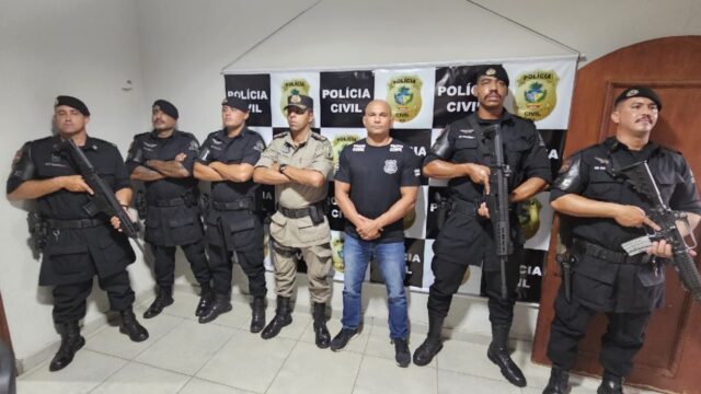 Operação integrada das polícias Civil e Militar resulta na prisão de quatro suspeitos por crime de roubo a residência em Goiandira