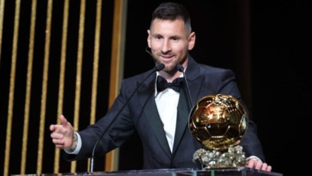 Bola de Ouro 2023: Messi ganha prêmio pela oitava vez