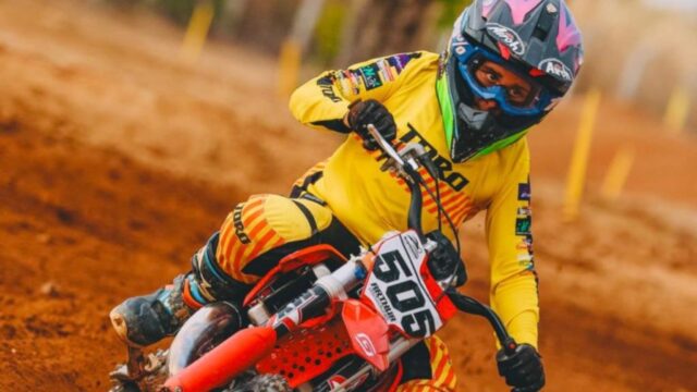 Arthur Lourenzo, piloto de Motocross de Catalão, pode conquistar o título de campeão Goiano neste final de semana