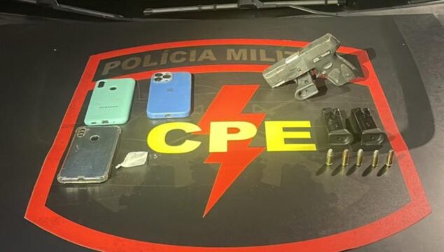 Três Ranchos: Homem é preso por disparo de arma de fogo e lesão corporal dolosa