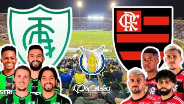 América-MG e Flamengo se enfrentam no Estádio Parque do Sabiá em Uberlândia; vendas de ingressos começam amanhã (13/11)