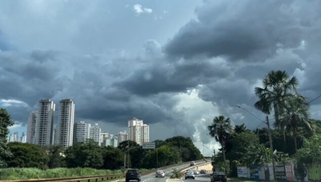Frente fria pode gerar pancadas de chuva e diminuir temperaturas em Goiás a partir do fim de semana, diz Cimehgo