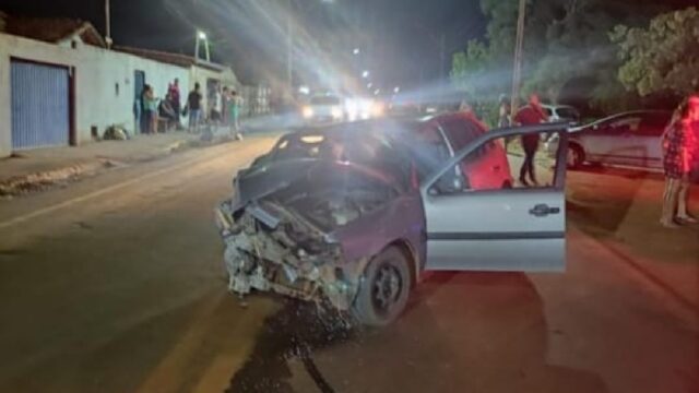Acidente em Pires do Rio: Motorista sem habilitação perde controle e atropela pedestre
