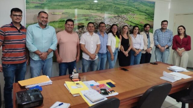 Prefeito de Ouvidor e Três Ranchos, participam de reunião com representantes do Consórcio — CISAB