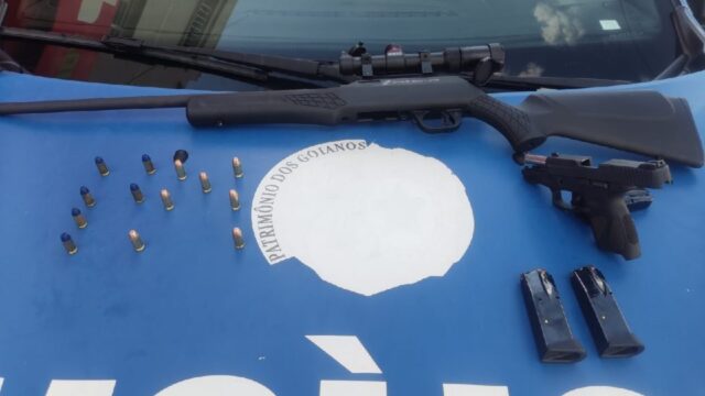 Tático Móvel prende homem por ameaça e porte ilegal de arma em Catalão