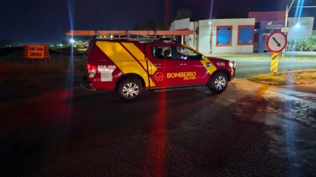 Acidente de trânsito deixa motociclista gravemente ferido no trevo da BR-050 com a GO-330, em Catalão