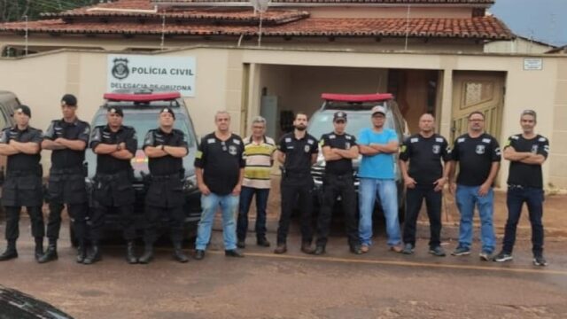 Operação integrada prende suspeito de latrocínio ocorrido em povoado do município de Orizona