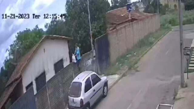 Residência em Catalão é alvo de furto: câmera de segurança flagra a invasão do imóvel. Assista vídeo