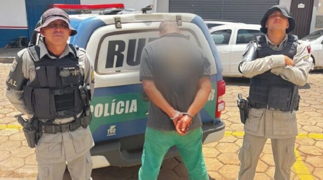 Ação integrada da Polícia Militar prende suspeito de furtos na zona rural de Santa Cruz de Goiás