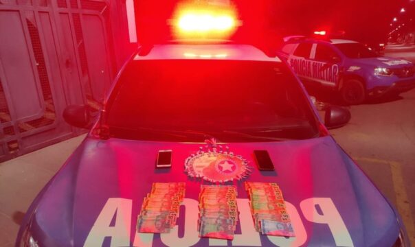 Em Pires do Rio, jovem de 22 anos é preso pelo crime de tráfico de drogas