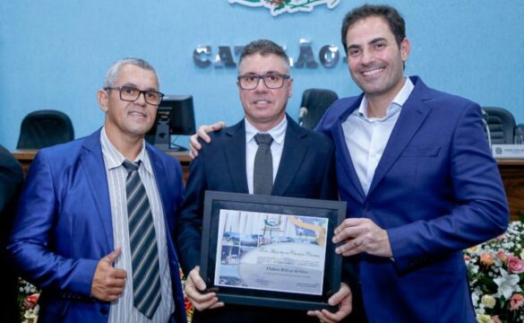 Câmara de Catalão concede Título Honorífico de Cidadania Catalana ao diretor-presidente do Portal Zap Catalão, Fledson Bolivar
