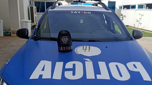 Polícia Militar combate ao crime de porte ilegal de arma de fogo, em Catalão