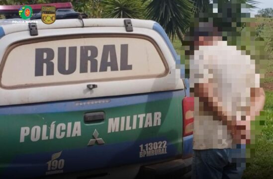 Em Nova Aurora, Batalhão Rural prende foragido da Justiça