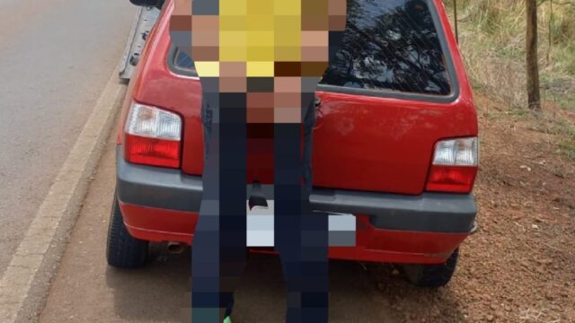 Polícia de Pires do Rio age rápido e apreende veículo com restrição de furto/roubo; suspeito autuado por receptação