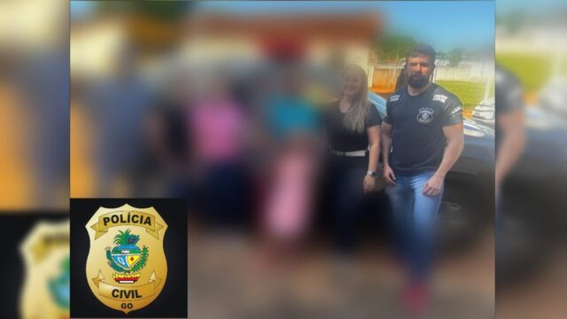 Polícia Civil de Ipameri e Campo Alegre de Goiás, com apoio da Polícia Civil de Mato Grosso, resgatam criança sequestrada e levada para Mato Grosso do Sul