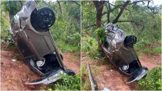 Motorista fica ferida em acidente na GO-330, entre Ipameri e Catalão
