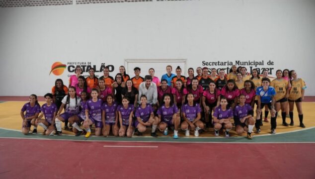 A força feminina do futsal rendeu jogos emocionantes pela Copa Catalão 2023, neste fim de semana