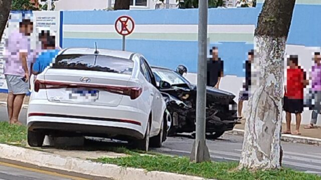 Acidente de trânsito: Colisão entre veículos deixa homem de 28 anos com ferimentos, em Catalão