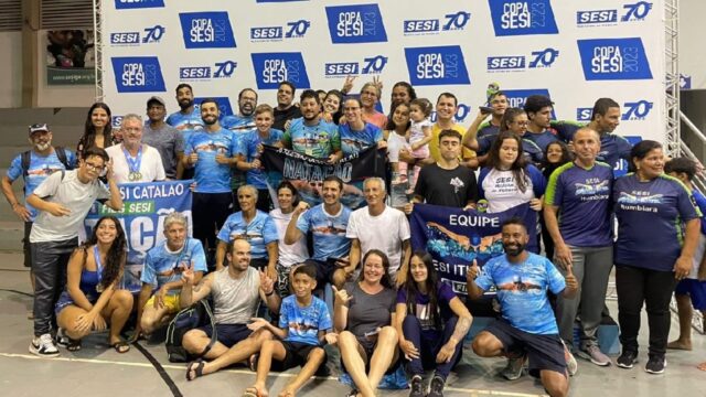 SESI Catalão é destaque na Copa SESI de Natação 2023