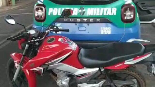 Operação Natal Integrada em Goiandira: Polícia Militar recupera motocicleta roubada