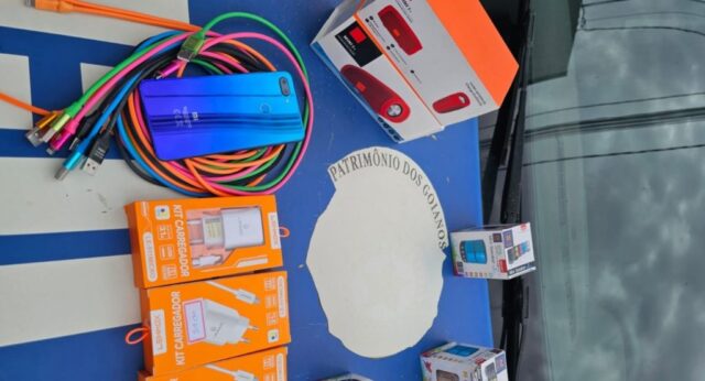 Homem é preso após realizar furtos em loja de eletrônicos na região central de Catalão
