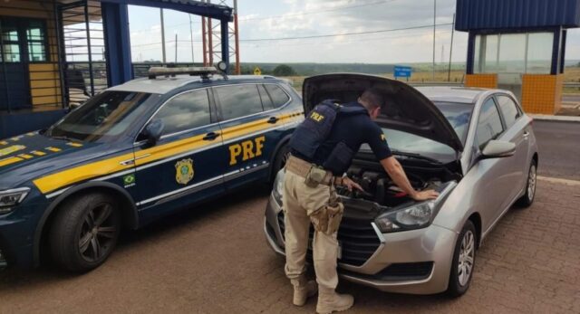 Motorista de app é preso por condução de veículo clonado em Uberlândia