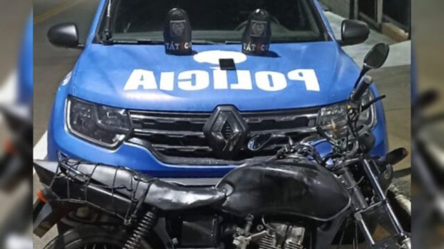 Tático Móvel detém jovem de 22 anos com motocicleta e celular furtados em Catalão