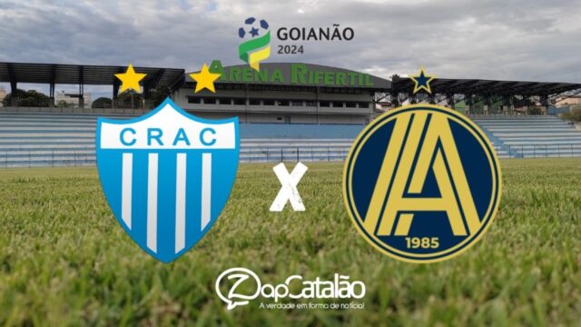 Em sua estreia em casa, o Crac enfrenta a Aparecidense na busca pela primeira vitória no Goianão 2024