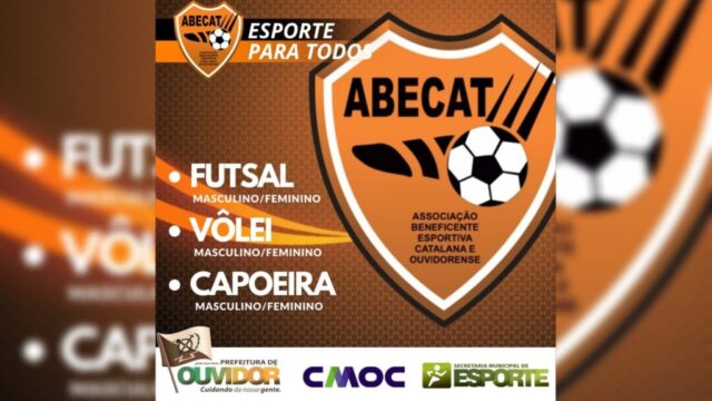 Abecat abre inscrições para o Programa Esporte Para Todos em Ouvidor