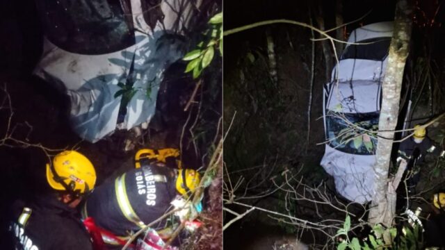 Grave acidente na GO-330 deixa três feridos em capotamento entre Ipameri e Urutaí