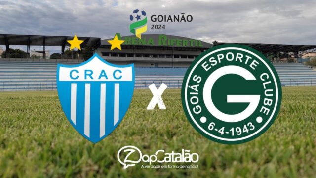 Crac e Goiás duelam na Arena Rifertil / Genervino da Fonseca em busca de pontos cruciais no Goianão 2024