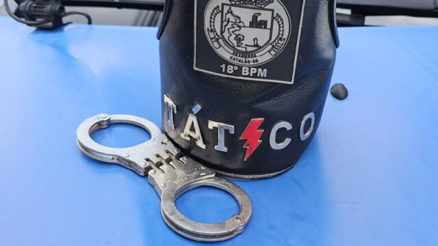 Foragido da Justiça de 48 anos é preso após abordagem do Tático Móvel na Vila Chaud, em Catalão