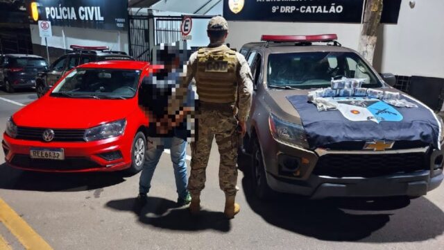 Catalão: Operação Policial do COD prende homem com drogas avaliadas em cerca de R$150 mil