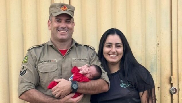 Bombeiros salvam bebê engasgado em Luziânia