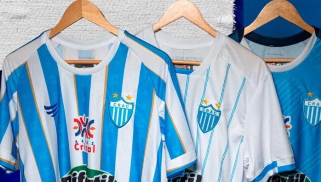 Super Bolla revela os novos uniformes do Crac para a temporada 2024