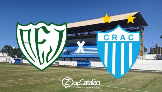 Crac faz sua estreia hoje no Goianão 2024 fora de casa contra a Jataiense no Estádio Arapucão