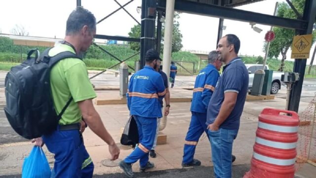 Diretoria do Sindicato Metabase inicia semana ao lado do trabalhador