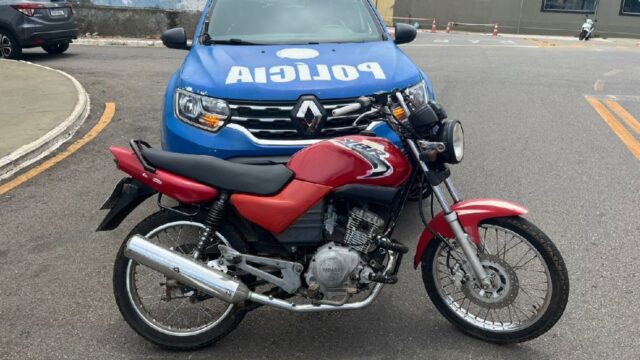 Em menos de 24 horas após o furto, moto é recuperada em Catalão
