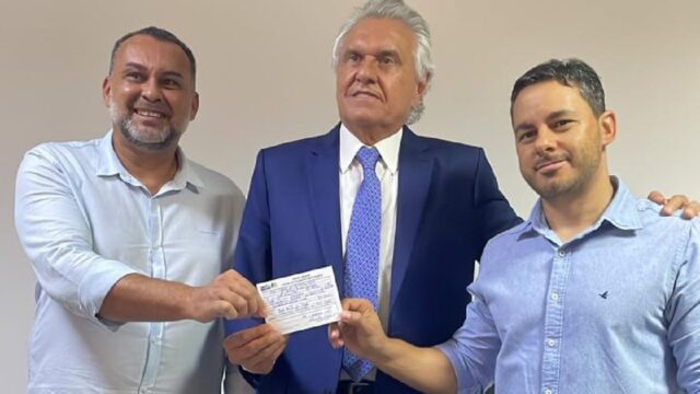 União Brasil fortalece sua base em Goiás com a adesão de seis novos prefeitos, entre eles Hugo Deleon de Três Ranchos