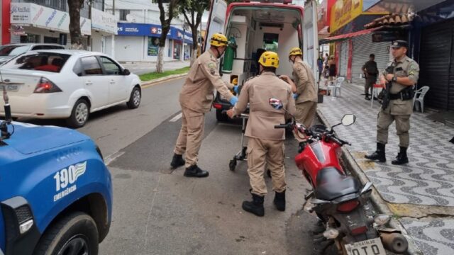 Comerciante é agredido a golpes de faca no centro de Catalão; suspeito é detido em flagrante