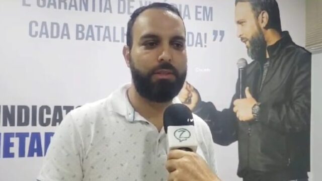 Entrevista: Diego Hilário, presidente do Sindicato Metabase, confirma possível encerramento da CREC-10 e reforça apoio aos trabalhadores