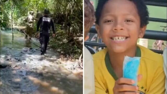 Caso Pedro Lucas: Polícia encontra ossada que pode ser de menino que desapareceu após deixar irmão em escola