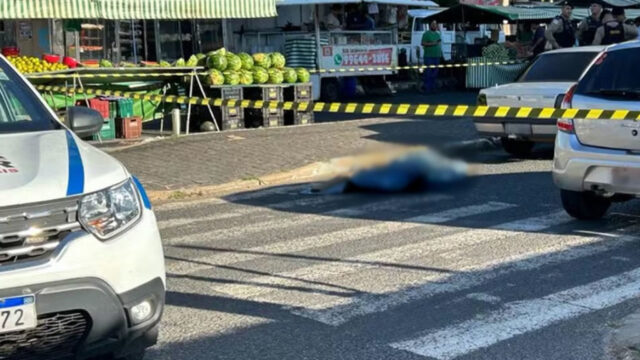 Homem de 43 anos é morto a tiros durante feira livre em Uberlândia
