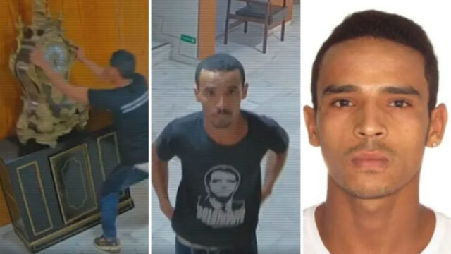 Condenado por destruir relógio raro no 8/1, morador de Catalão deixa prisão em Uberlândia sem tornozeleira eletrônica