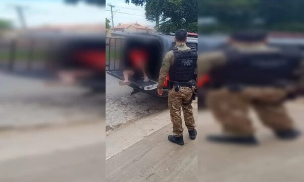 Em Caldas Novas, homem é preso por agredir a namorada grávida