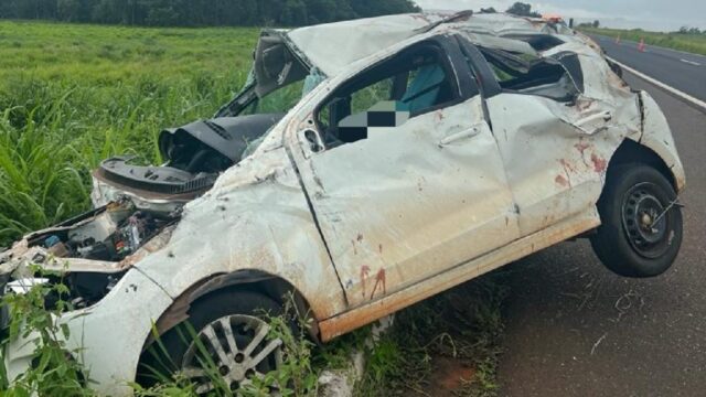 Tragédia na BR-060: Mãe e filho morrem em acidente próximo a Rio Verde